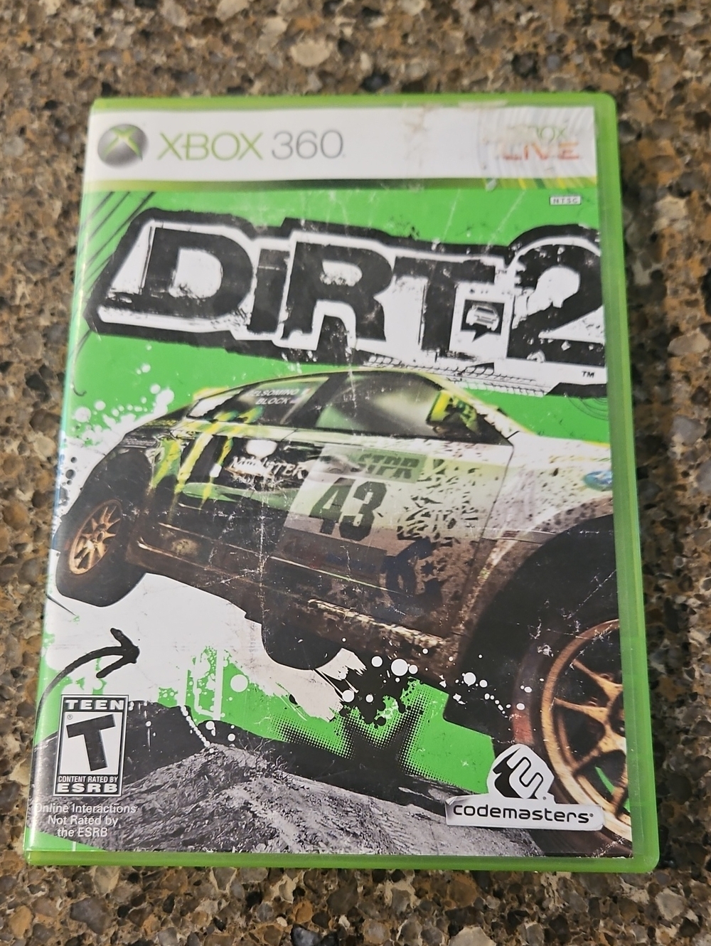 Xbox 360 DiRT 2 Video Game - Green